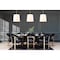 Z-Lite Weston Pendant, 6-Light, 24 In.W x 24 In.H, Modern Gold/White Linen 3501P24-MGLD - alternate 4